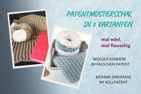 Patentmuster stricken - Anleitung